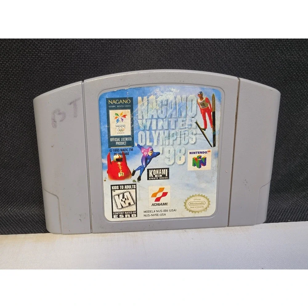 Nagano Winter Olympics 98 Nintendo 64 N64 Authentic Untested